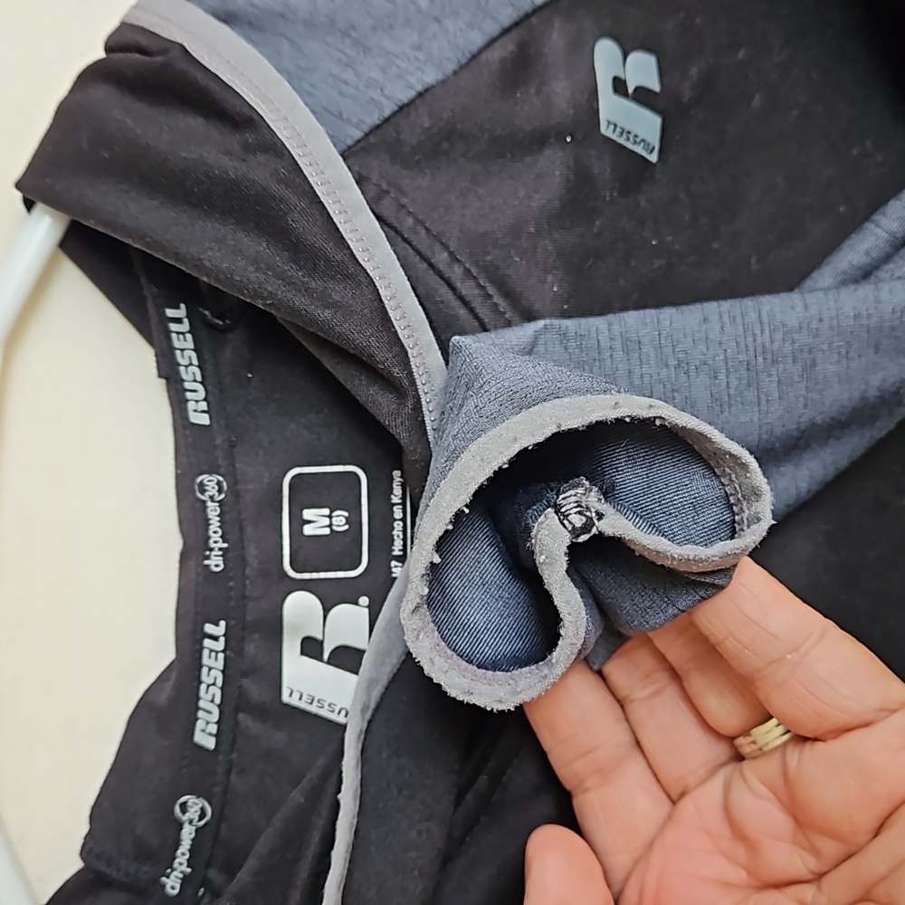 Russell Dri-power Hooded Shirt (boys M-8) - Picture 3 of 5